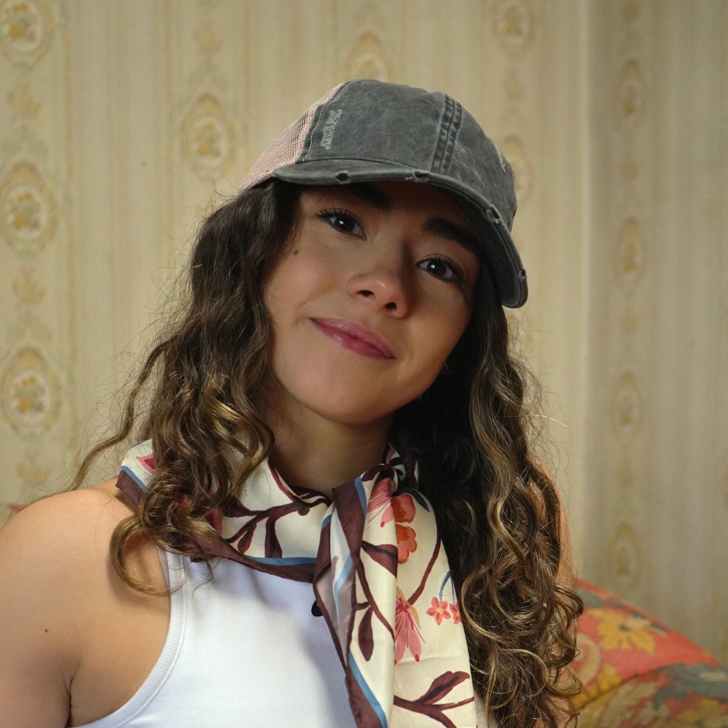 Gorra cómoda para mujer estilo vintage