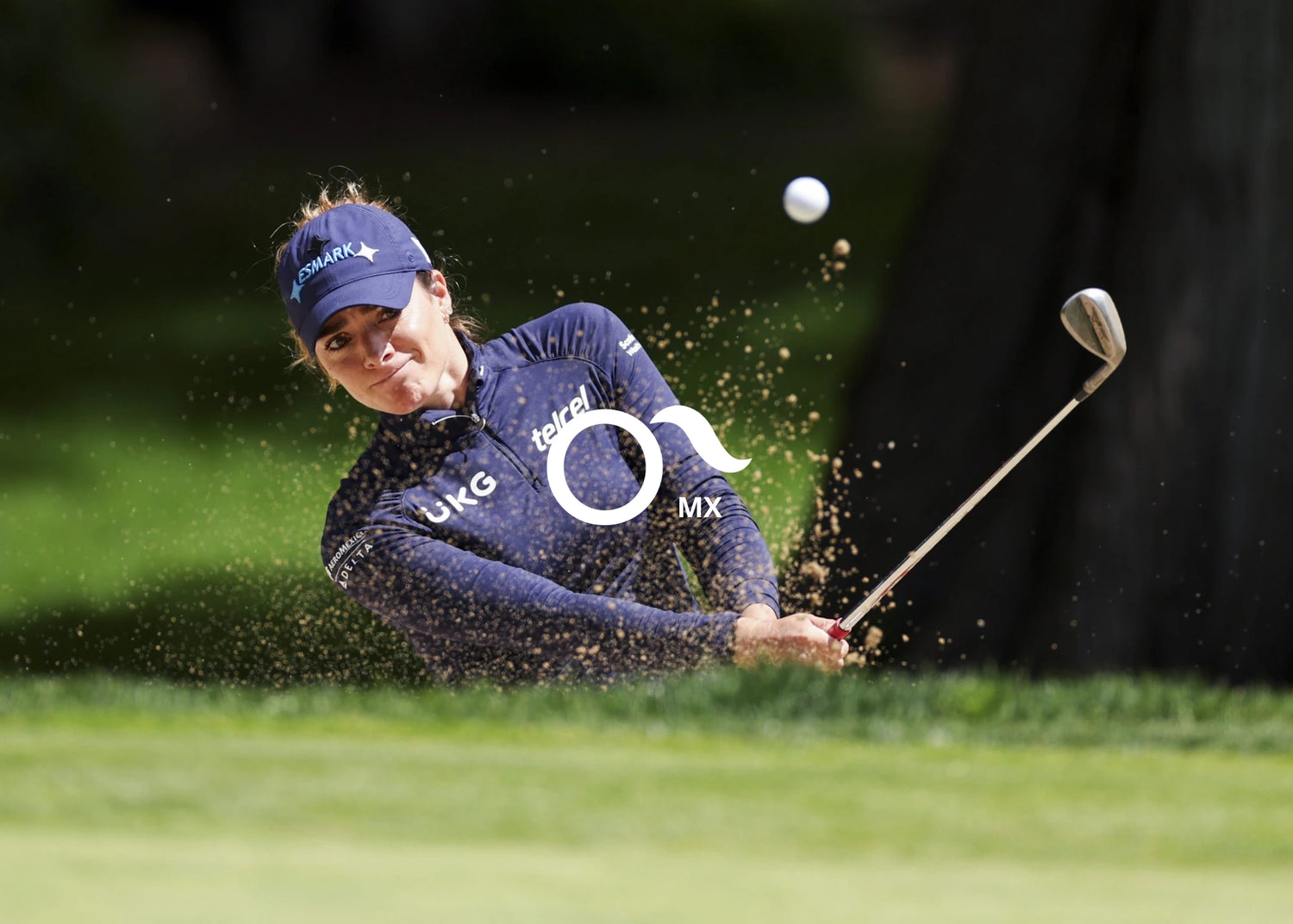 Gorra azul para mujeres