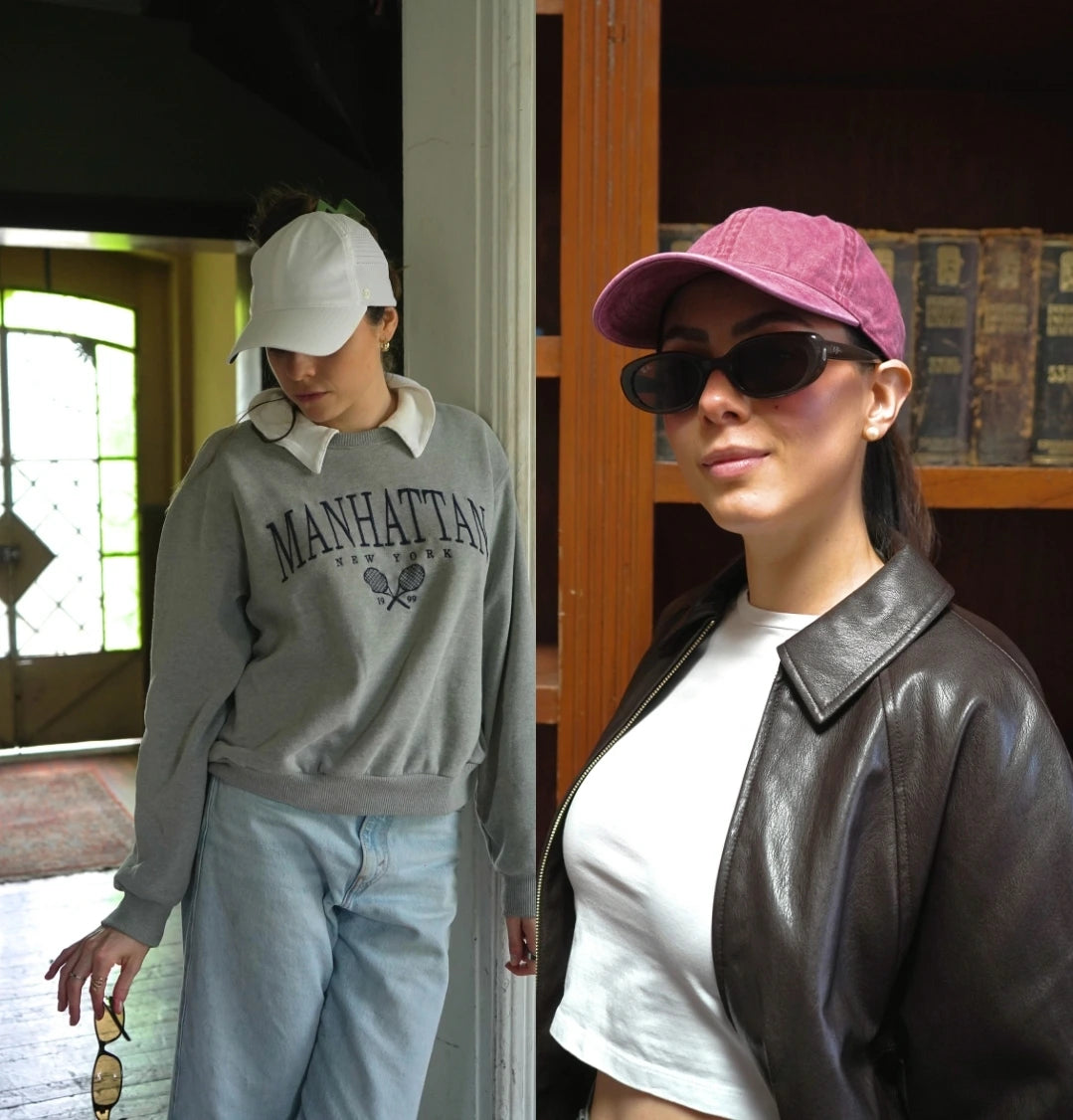 3 gorras para mujer a precio especial